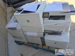 (10) HP LaserJet Printers/Copier Machines