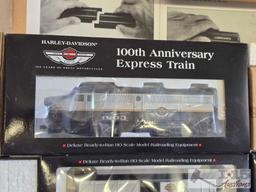Harley Davidson 100th Anniversary HO Scale Express Train Set