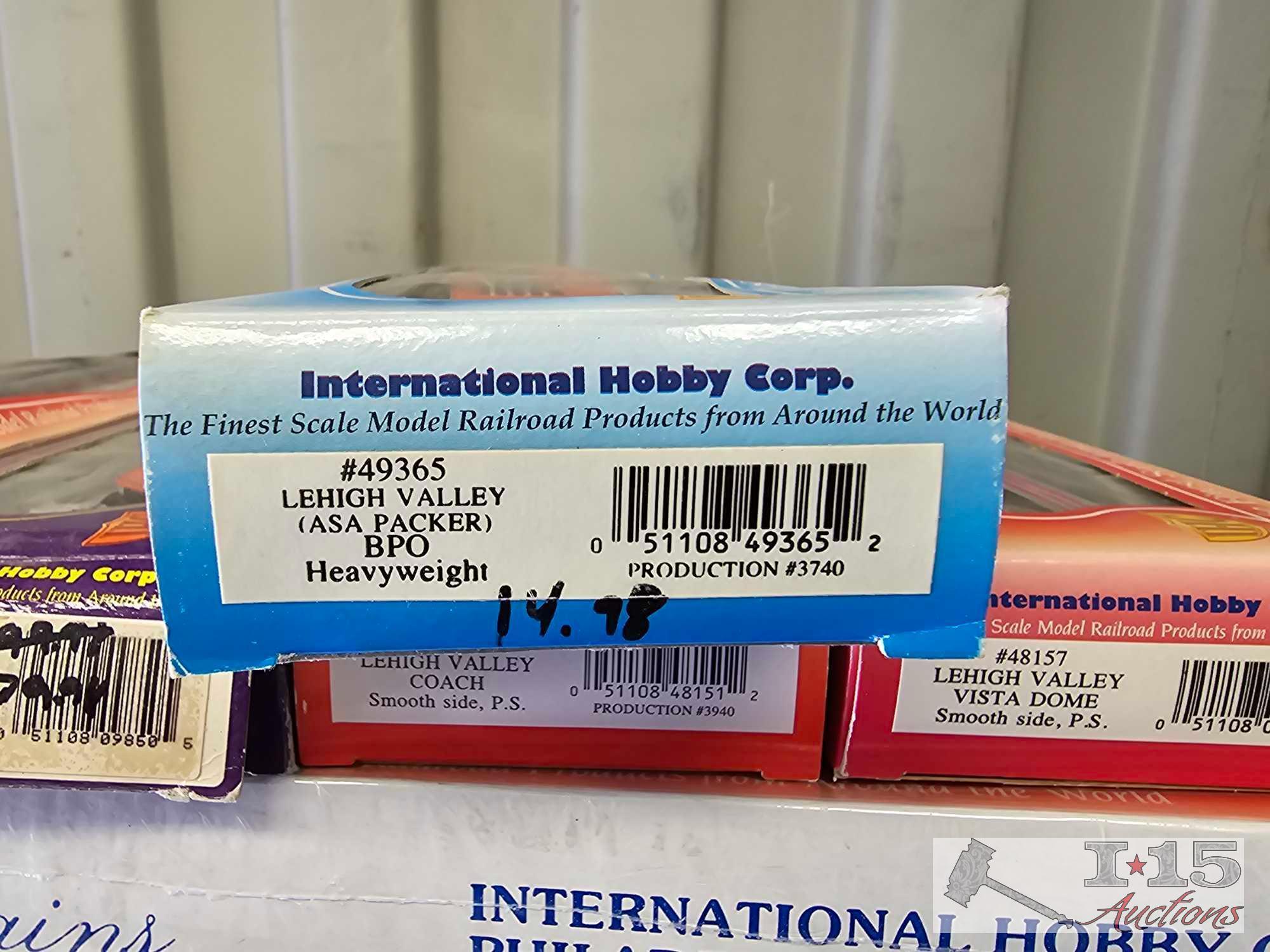 (24) International Hobby Corp Model Trains