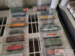 (75) Micro Trains N - Scale Model Train Cars