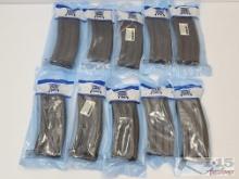 (10) D&H Tactical. 223/5.56 30rd Aluminum Magazines