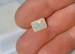 1.36 Carat Octagon Cut Opal