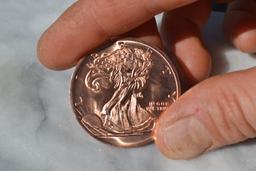 1 OZ Copper Coin