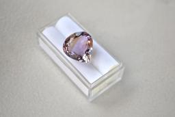 19.23 Carat Pear Cut Ametrine