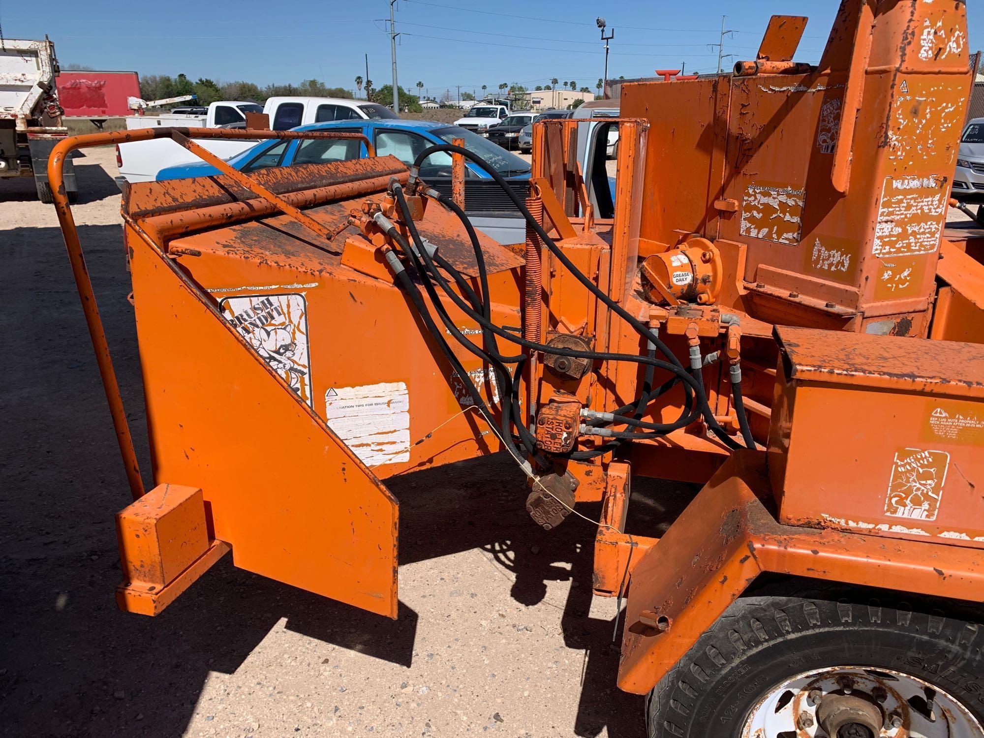 Brush Bandit 250 Chipper 12" Disc Chipper, V-6 Gasoline Engine