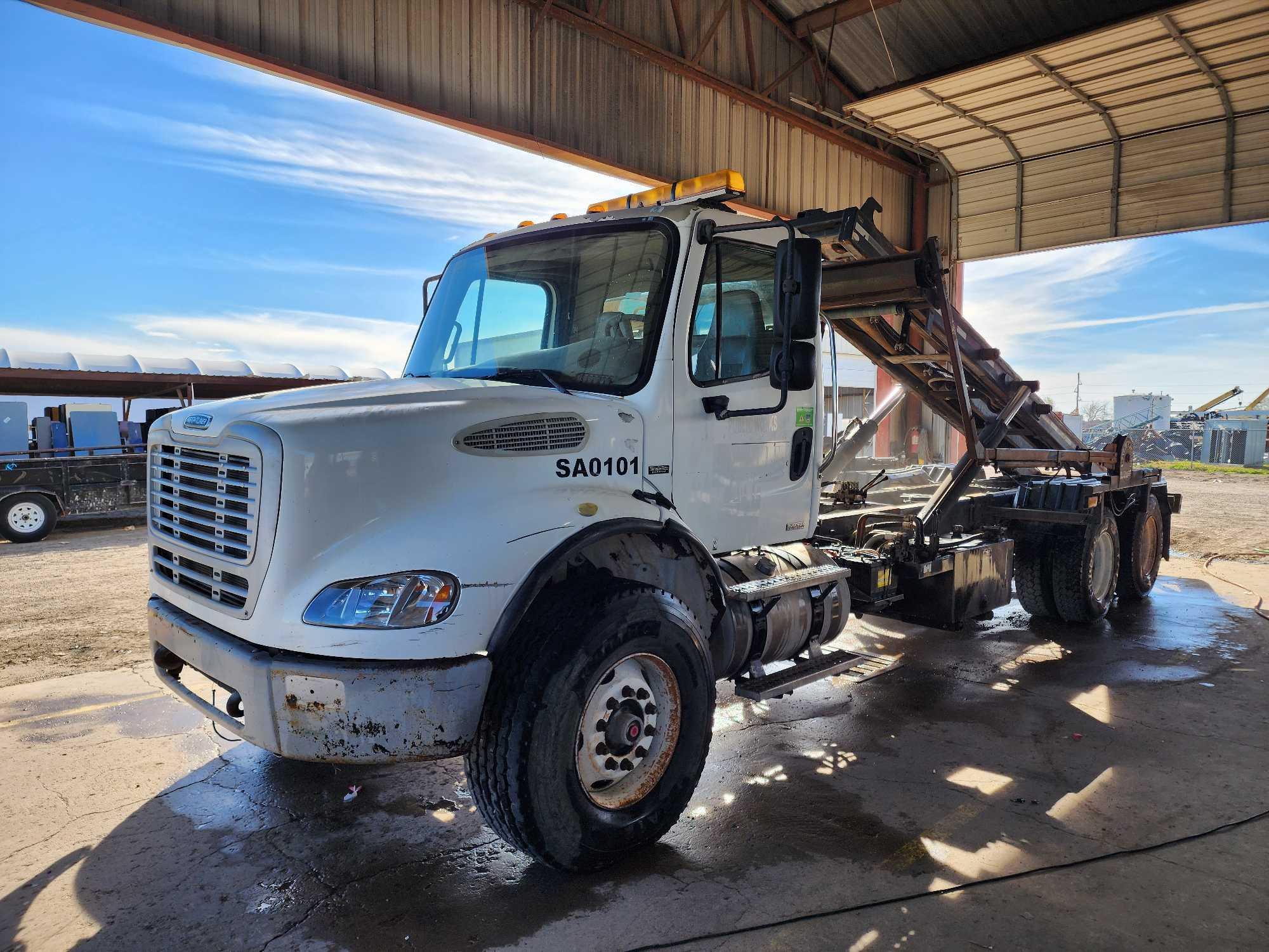 2006 Freightliner M2 112 Medium Duty Roll Off Truck, VIN # 1FVHC5CV36HW03294