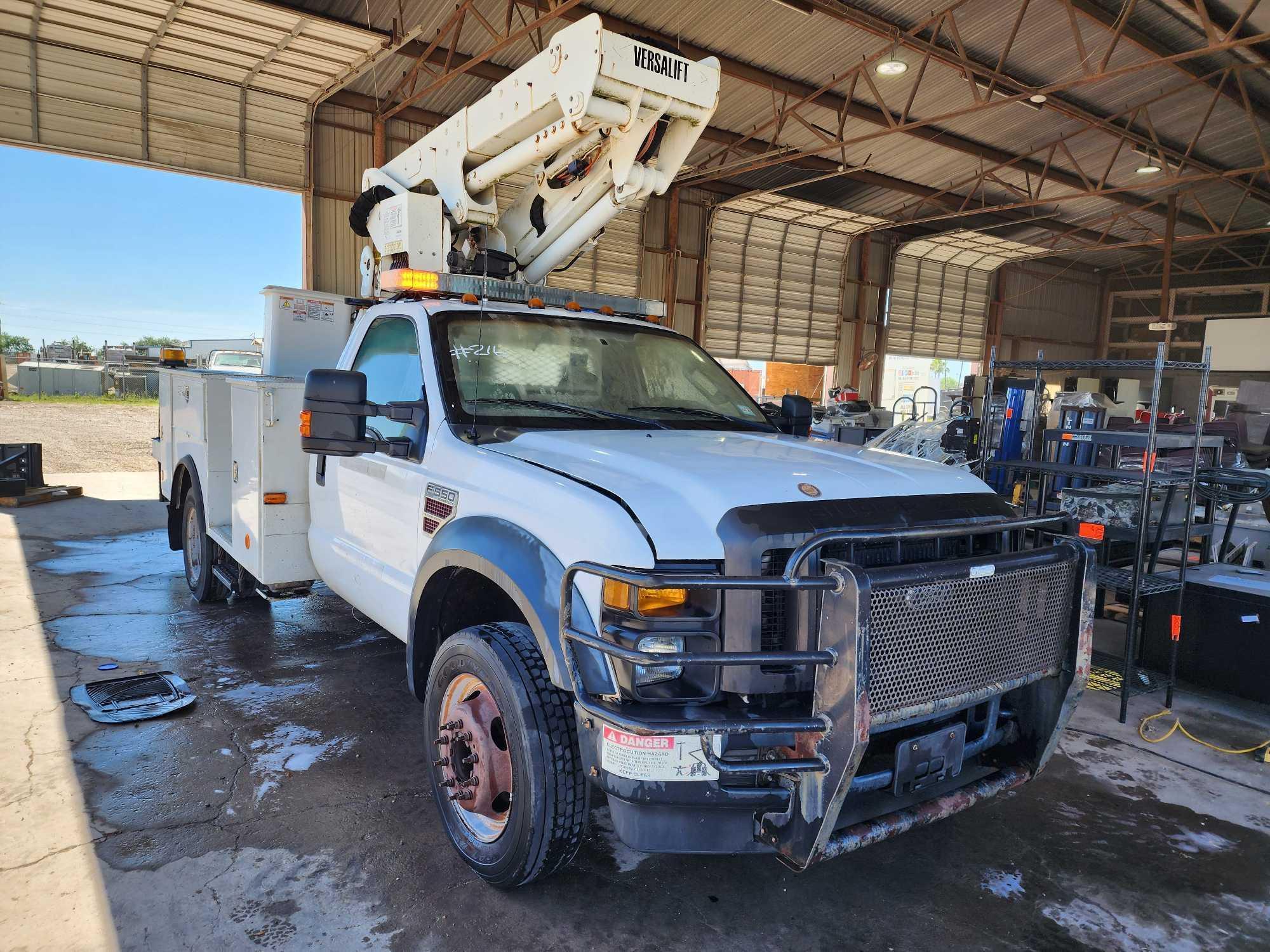 2009 Ford F-550 Truck, VIN # 1FDAF56R59EB12536