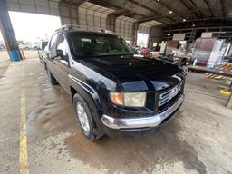 2006 Honda Ridgeline Pickup Truck, VIN # 2HJYK16406H570335