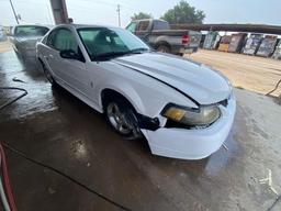 2003 Ford Mustang Passenger Car, VIN # 1FAFP40403F391190