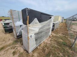 2024 Unused Steelman Stainless Steel 7ft. Work Bench + Tool Chest with 18 Drawers and 4 Cabinets