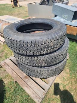 (6) GoodYear Tires 245/75R225 134/132L on 2 Pallets