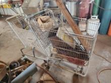 Shopping Carts W/ Contents Inside, Refrigerants, Metal Parts