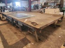 Welding Shop Table, Sheets of Metal