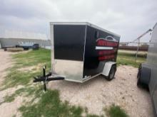 2023 Black Enclosed Trailer, VIN# 53FBE0819PF078145