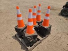 2024 Unused Greatbear Traffic Safety Highway Cones (50 in Lot)