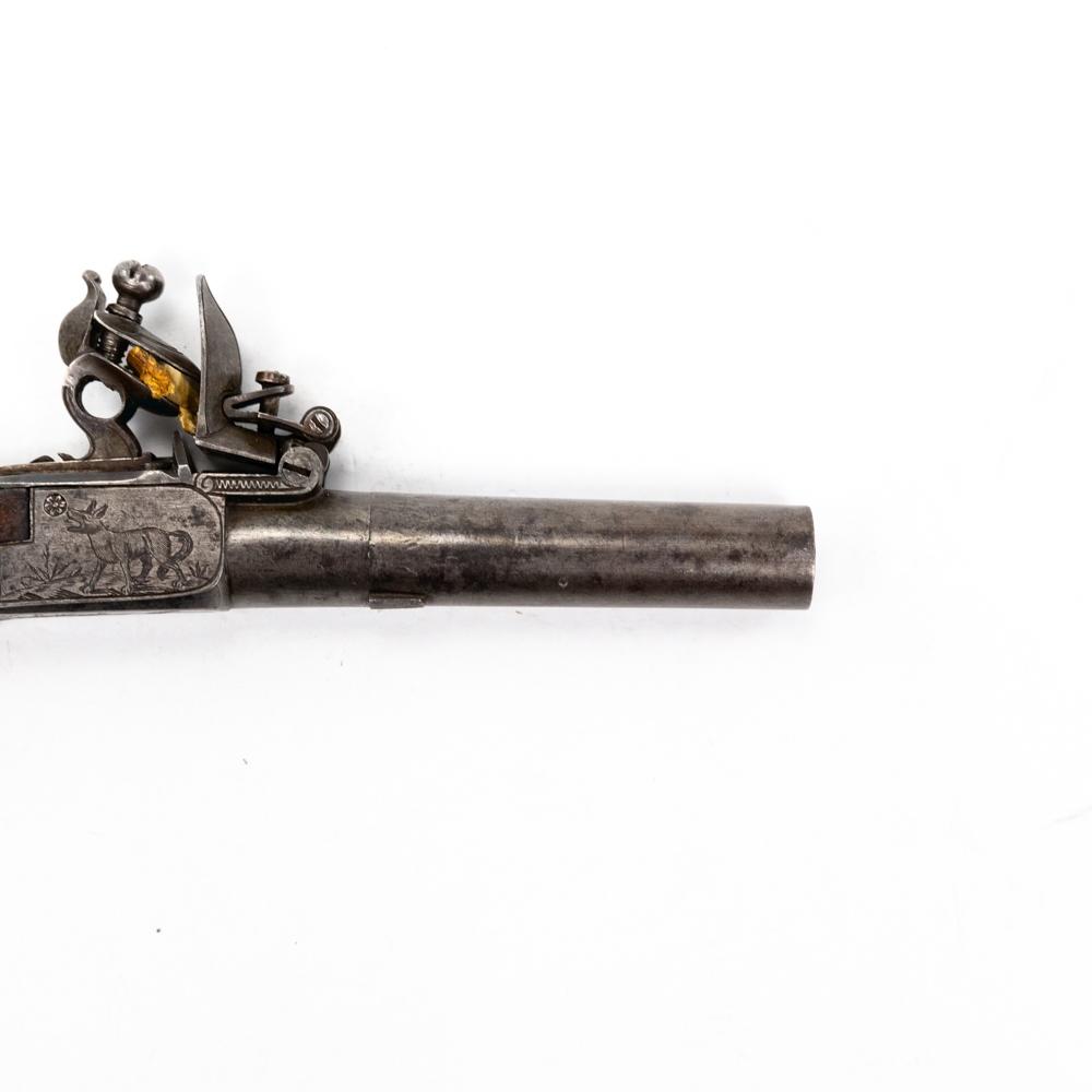 Belgian Flintlock .50cal Pocket Pistol (C) nsn