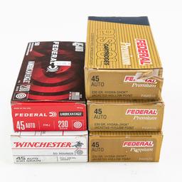 240rds .45acp Ammo HP & FMJ