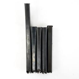 4x Reising Machine Gun Magazine, 1x Uzi Magazine