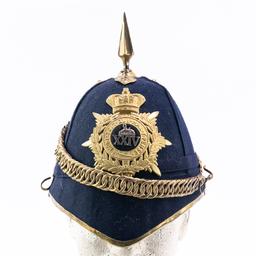 British 24th Of Foot Regiment Home Service Helmet