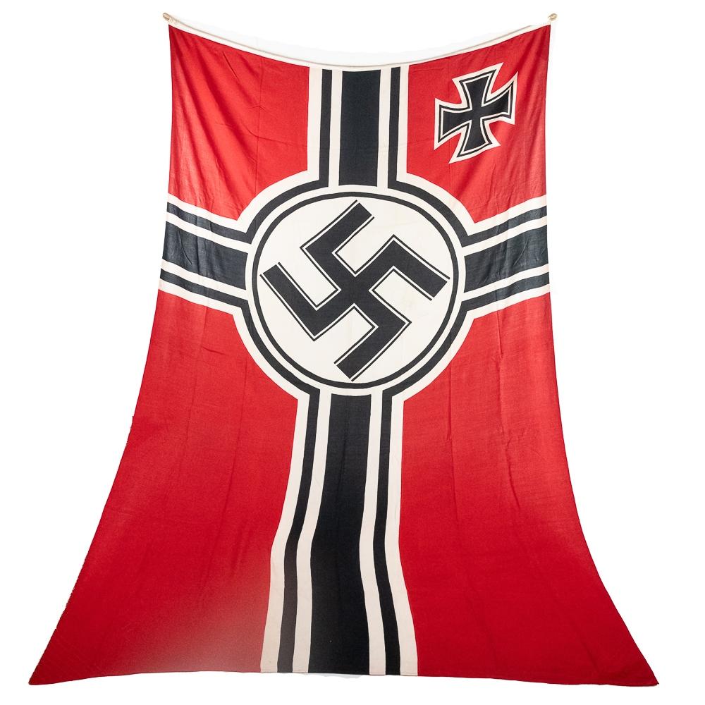 WWII German Large German Battle Flag