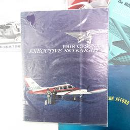 Collection of (5) Vintage Aircraft Catalogs