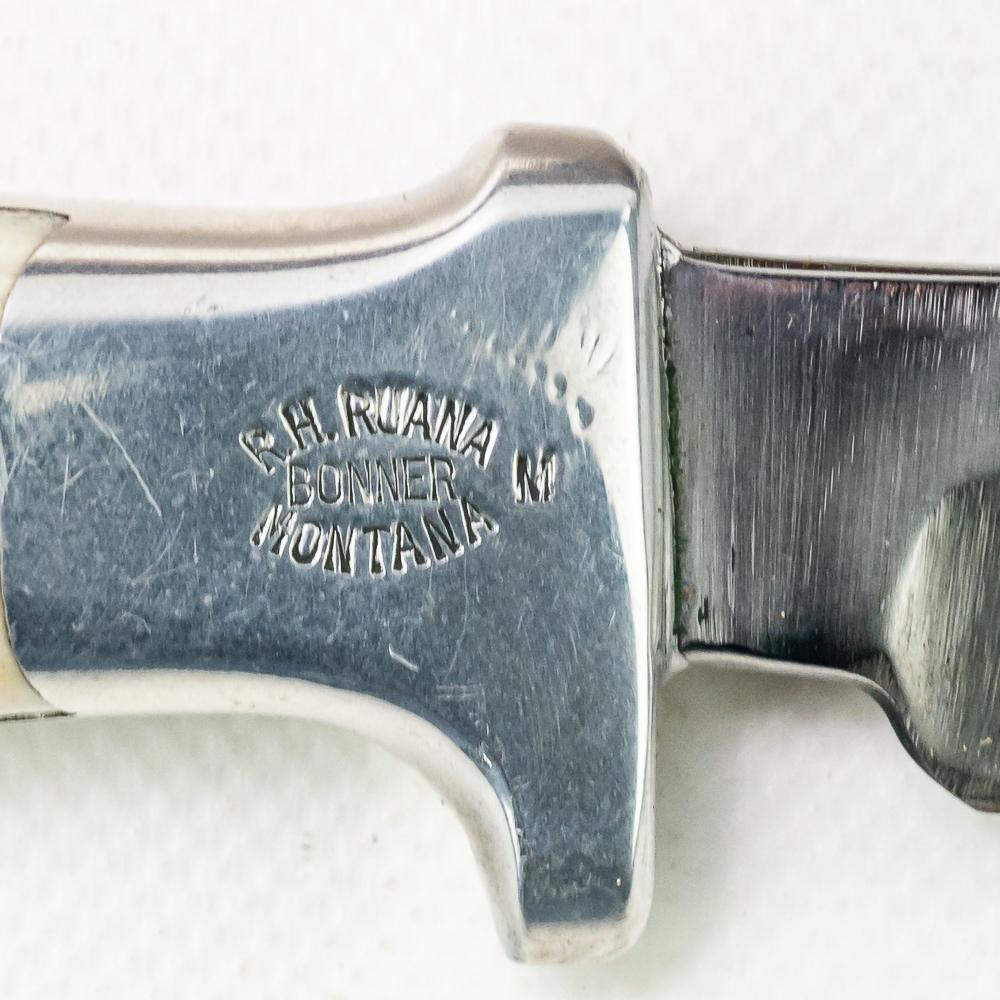 Vintage Rudy Ruana Stag Handle Knife-M Stamp