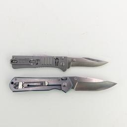 Chris Reeve(?) and SOG Knife Lot (2)