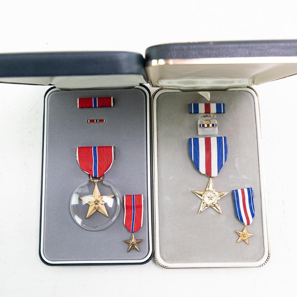 US Army Award Medal Lot-DSC DSM Silver Star