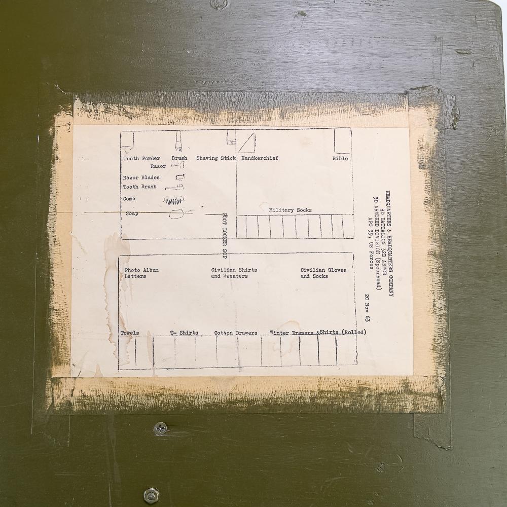 WWII US Footlocker & Surplus Lot