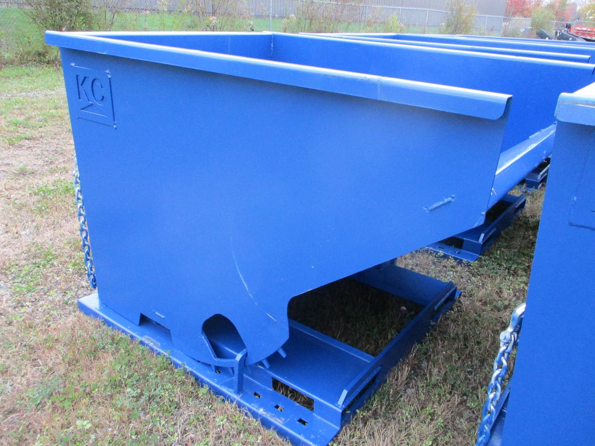 2 CY. Self Dumping Hopper w/ Forklift Pockets