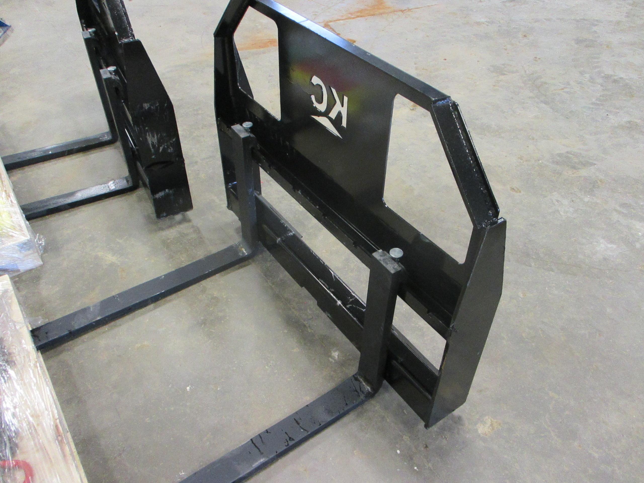 45in Skid Steer Fork Frame w/ 42in Forks