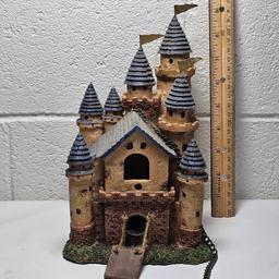 Resin Castle Birdhouse