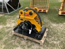 (38)UNUSED TOFT 04EC HYDRAULIC COMPACTOR