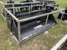 UNUSED JCT 72" SKID STEER 4IN1 BUCKET