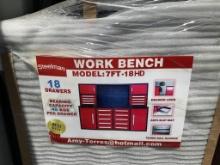 UNUSED STEELMAN 7FT-18D WORK BENCH