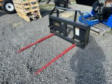 UNUSED LANDHONOR SKID STEER BALE SPEAR