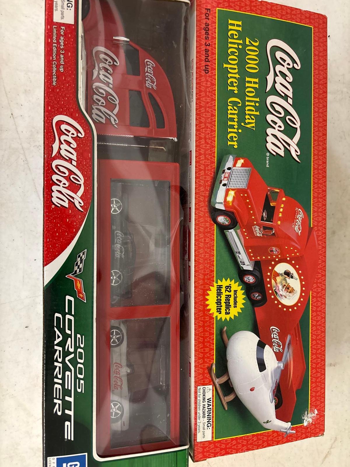 coca-Cola diecast carriers