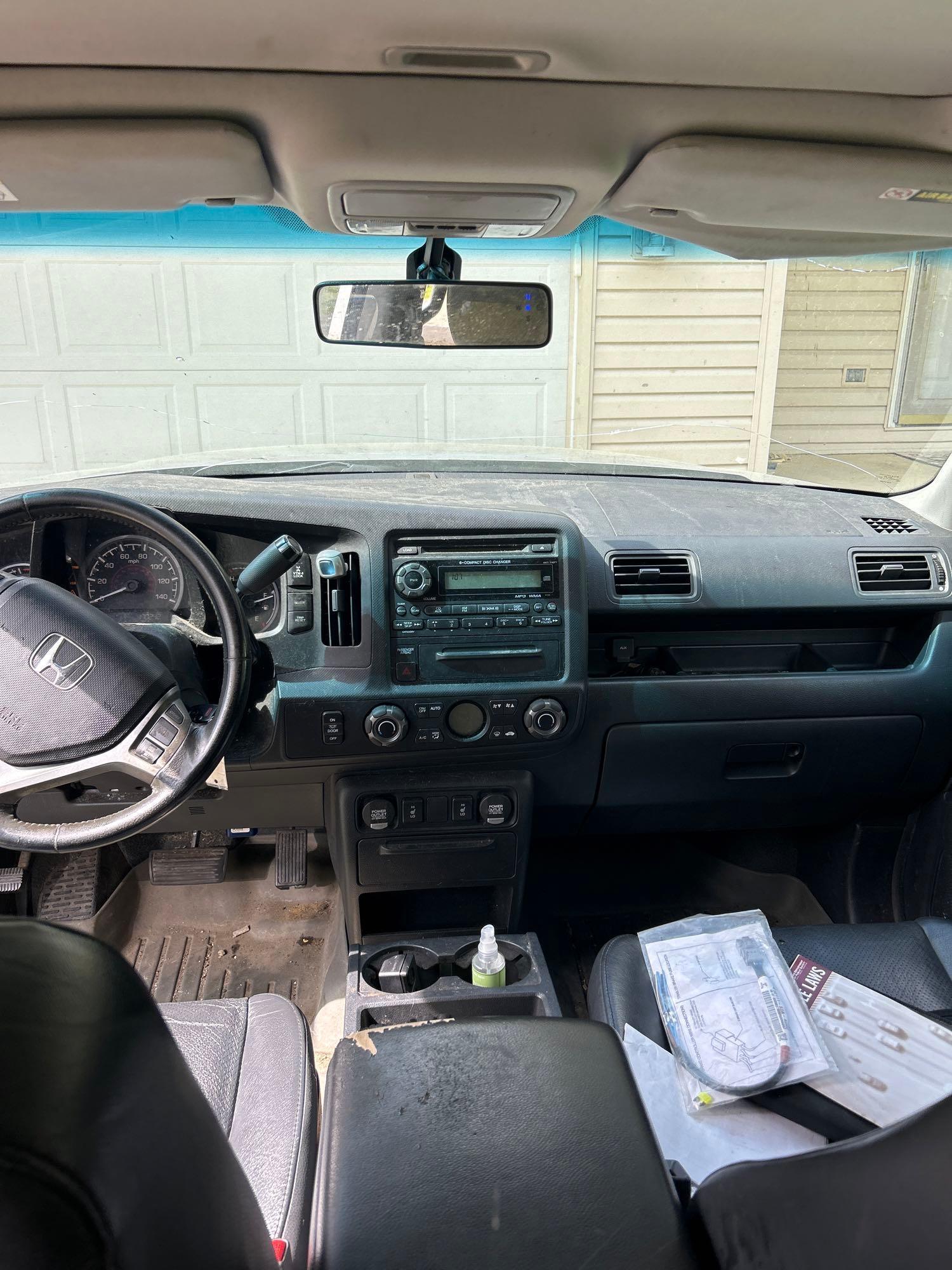 2009 Honda Ridgeline pick up truck