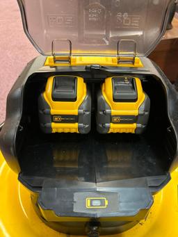 Dewalt push mower 20V rechargeable brushless w/ batteries