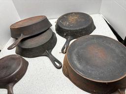 Wagner And other cast-iron pans and griddle