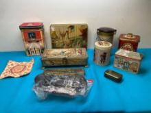 Vintage tins