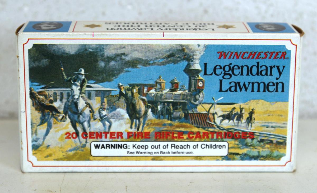 Full Box Winchester Commemorative Legendary Lawmen .30-30 150 gr. SilverTip Cartridges Ammunition...