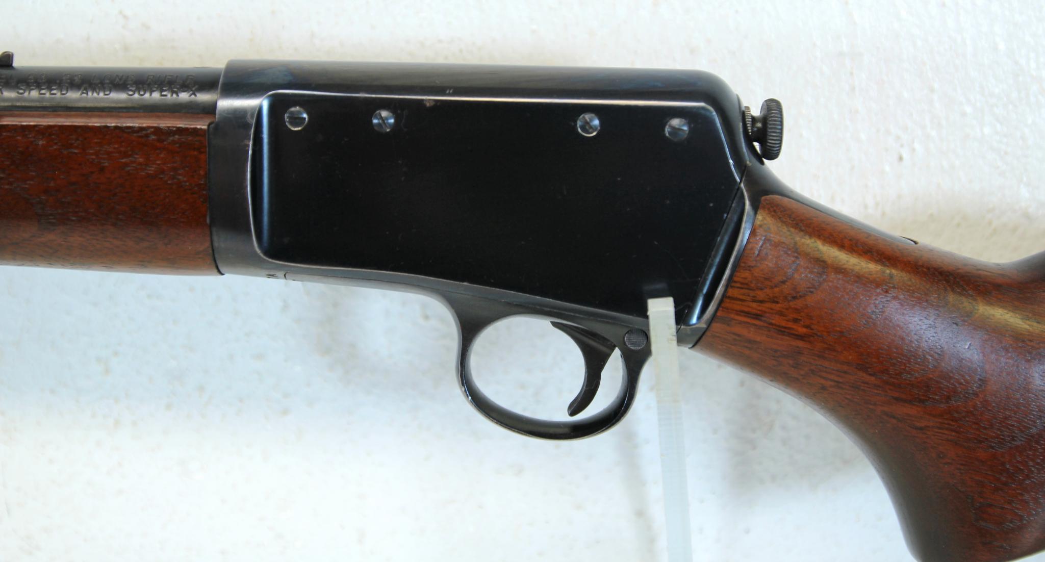 Winchester Model 63 .22 LR Semi-Auto Rifle Nice Original Finish... Tapped Left Side Receiver for Sco