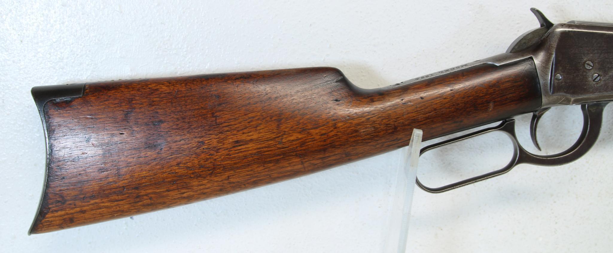 Winchester Model 1894 .25-35 WCF Lever Action Rifle 25" Half Octagon Half Round Barrel... Button