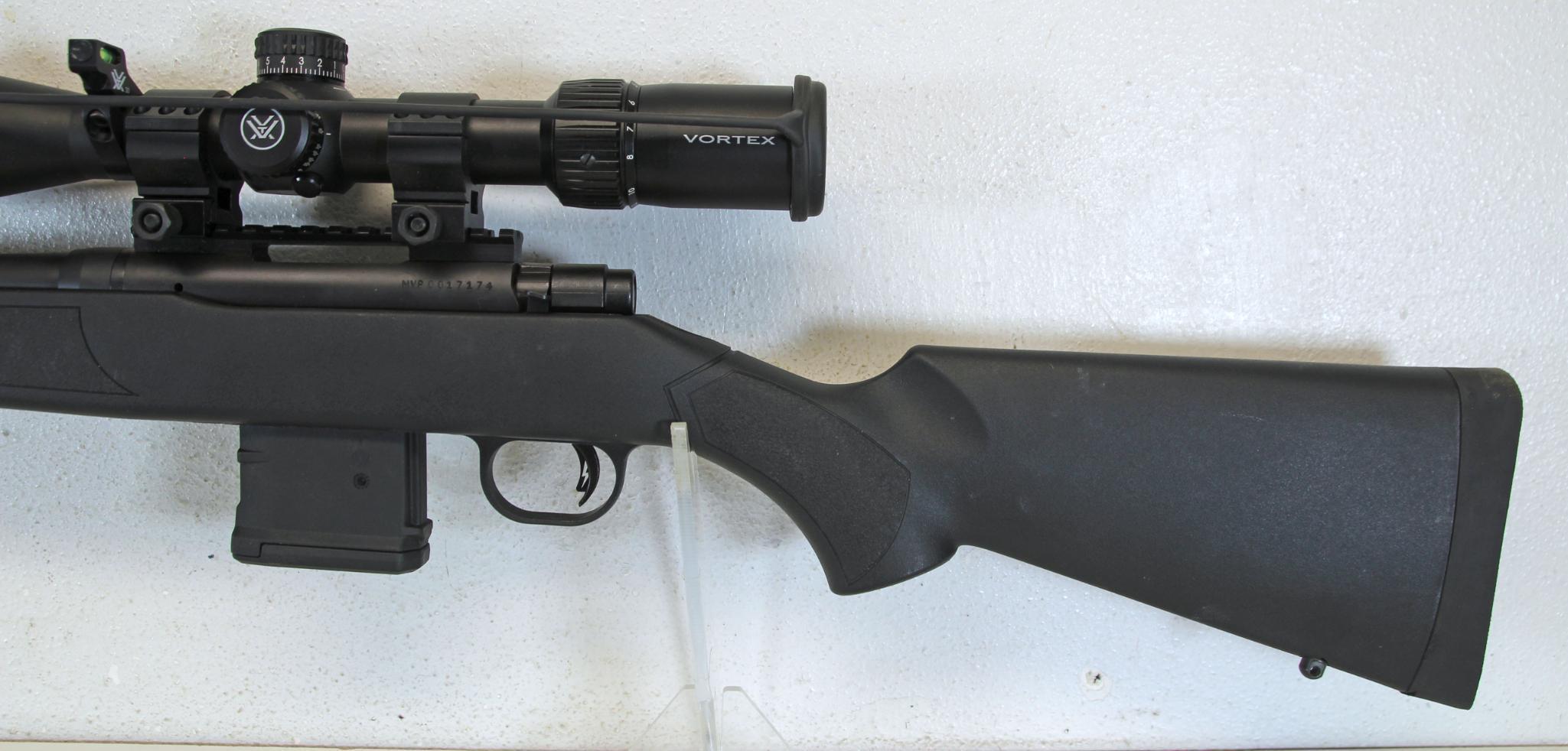 Mossberg MVP Series 5.56 mm NATO Clip Fed Bolt Action Rifle with Vortex Scope SN#MVP0017174...