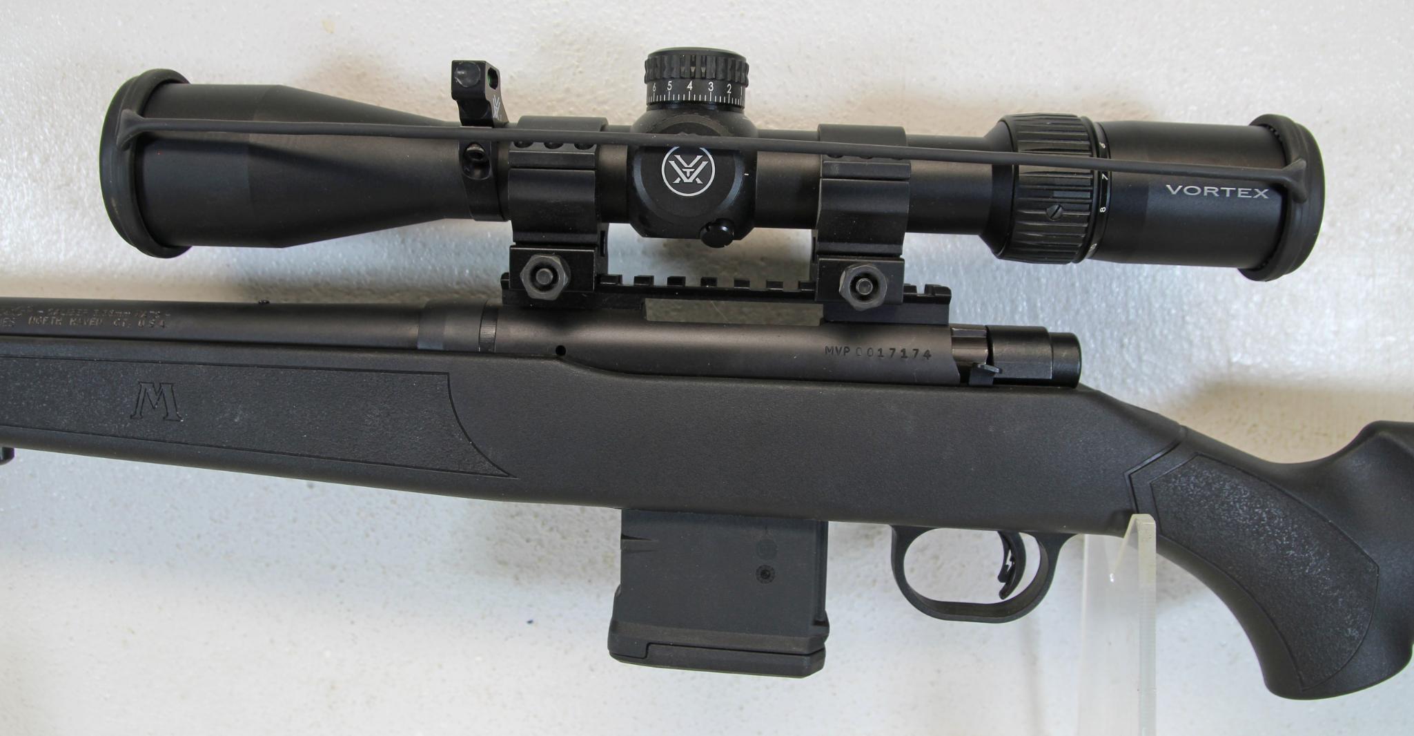 Mossberg MVP Series 5.56 mm NATO Clip Fed Bolt Action Rifle with Vortex Scope SN#MVP0017174...