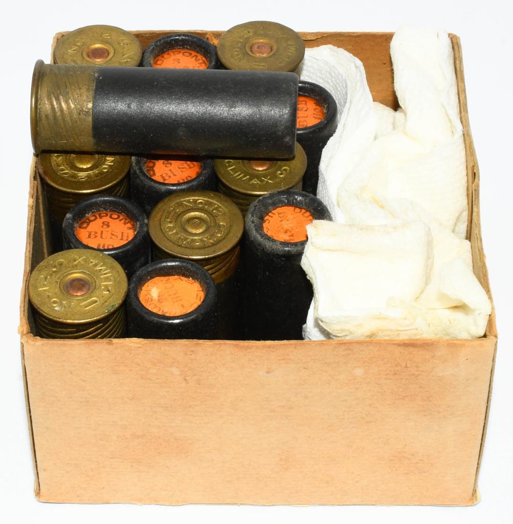 Rare Collector Box Of Climax 12 Ga US Shotshells