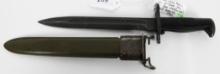 U.F.H U.S. M1 Bayonet & U.S. M7 marked B3/4N Scabb