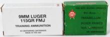 100 Rounds Of 9mm Luger Ammunition