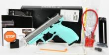 NEW Taurus TX22 Cyan/Satin Nickel Pistol .22 LR